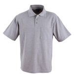 PST41-Pocket-Polo-Unisex-Grey