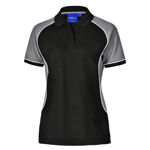 PS78-Arena-Women-Polo-BlackWhiteGrey