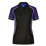 PS78-Arena-Women-Polo-BlackWhitePurple