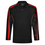 PS69-Legend-Plus-Men's-Polo-BlackRed