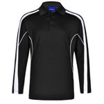 PS69-Legend-Plus-Men's-Polo-BlackWhite