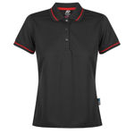 AP2319-Cottesloe-Lady-Polos-BlackRed