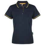 AP2319-Cottesloe-Lady-Polos-NavyGold