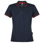 AP2319-Cottesloe-Lady-Polos-NavyRed