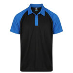 AP1318-Manly-Mens-Polos-BlackElectricRoyal