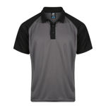  AP1318-Manly-Mens-Polos-CharcoalBlack