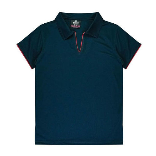 AP2302-Yarra-Lady-Polos-NavyRed