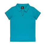 AP2302-Yarra-Lady-Polos-TealBlack