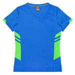 AP2211-Tasman-Lady-Tees-CyanNeonGreen