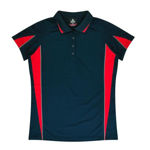 AP2304-Eureka-Lady-Polos-NavyRed